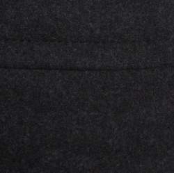 Pre Owned Yves Saint Laurent Charcoal Grey Wool Belt Detail Skirt M 