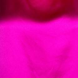 Pre Owned Yves Saint Laurent Fuschia Pink Silk Cowl Neck Top M