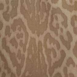 Yves Saint Laurent beige Leopard Print Silk Blouse M