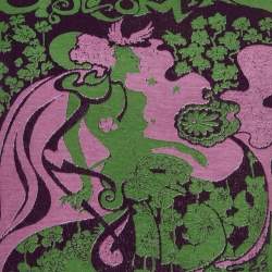 Pre Owned Yves Saint Laurent Vintage White Print Cotton Tank Top M