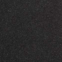 Pre Owned Yves Saint Laurent Rive Gauche Dark Grey Beaded Cashmere and Silk Tank Top M