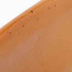 مملوكة مسبقًا Yves Saint Laurent Brown Patent Leather Belle De Jour Flap Clutch