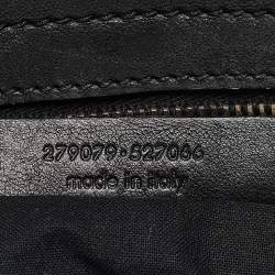 Pre Owned Yves Saint Laurent Black Leather Medium Cabas Chyc Tote