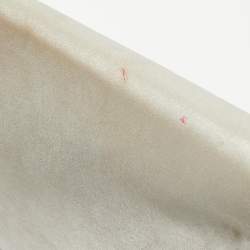 Pre Owned Yves Saint Laurent Silver Leather Belle De Jour Clutch