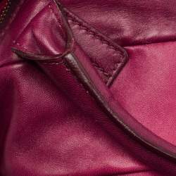 Pre Owned Yves Saint Laurent Ombre Pink Leather Easy Y Satchel