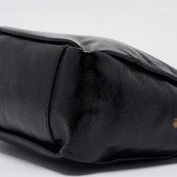 Yves Saint Laurent Black Patent Leather Multy Hobo