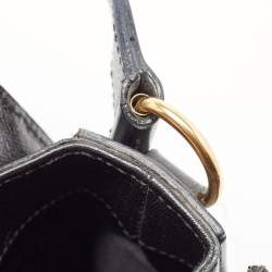 Yves Saint Laurent Black Leather Large Chyc Flap Shoulder Bag