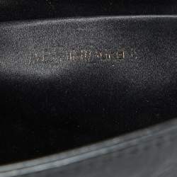 Pre Owned Yves Saint Laurent Black Patent Leather Belle De Jour Clutch