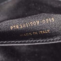 Pre Owned Yves Saint Laurent Black Leather Belle De Jour Clutch