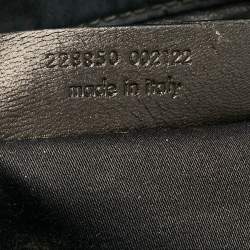 Pre Owned Yves Saint Laurent Black Patent Leather Lover Bag