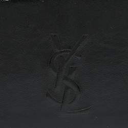 مملوكة مسبقًا Yves Saint Laurent Black Patent Leather Belle De Jour Clutch