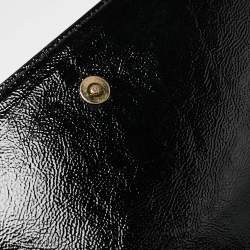 مملوكة مسبقًا Yves Saint Laurent Black Patent Leather Belle De Jour Clutch