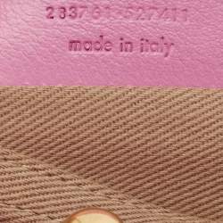 Yves Saint Laurent Pink/Beige Canvas and Leather Muse Two Top Handle Bag