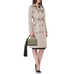 Pre Owned Yves Saint Laurent Black Suede Embroidered Tassel Clutch