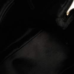 Pre Owned Yves Saint Laurent Metallic Leather Oversized Muse Satchel