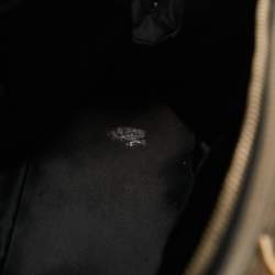 Pre Owned Yves Saint Laurent Metallic Leather Oversized Muse Satchel