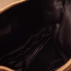 Pre Owned Yves Saint Laurent Bronze Leather Mini Mombasa Hobo