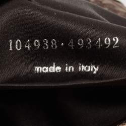 Pre Owned Yves Saint Laurent Bronze Leather Mini Mombasa Hobo