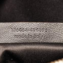 مملوكة مسبقًا حقيبة موس كبيرة من الجلد البني إيف سان لوران