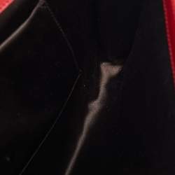 Pre Owned حقيبة كلتش سان لوران بل دو جور جلد ذهبية ميتالك 