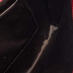 Pre Owned حقيبة كلتش سان لوران بل دو جور جلد ذهبية ميتالك 