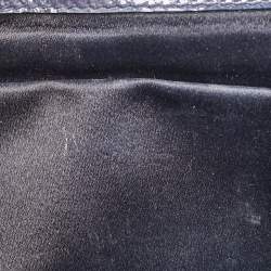 Yves Saint Laurent Navy Blue Patent Leather Belle De Jour Clutch