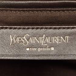 Yves Saint Laurent Red Patent Leather Emma Chain Shoulder Bag