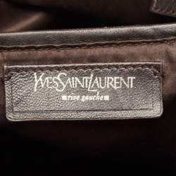 Yves Saint Laurent Brown Leather Large Muse Bag