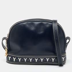 Yves Saint Laurent Black Leather Easy Y Boston Bag Yves Yves Saint Laurent Black Leather Easy Y Boston Bag Yves