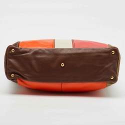 Yves Saint Laurent Multicolor Leather Shopper Tote