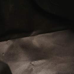 Yves Saint Laurent Olive Green Leather Oversized Muse Bag