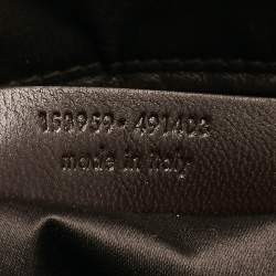Yves Saint Laurent Olive Green Leather Oversized Muse Bag