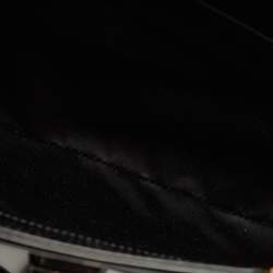 Yves Saint Laurent Black Patent Leather Uptown Satchel