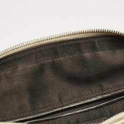 Yves Saint Laurent Off White Leather Muse Satchel