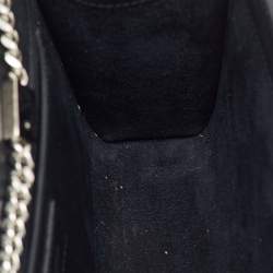Saint Laurent Black Leather Medium Kate Tassel Chain Shoulder Bag
