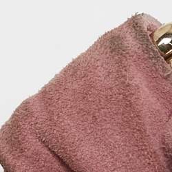 Yves Saint Laurent Pink Suede Small St. Tropez Hobo