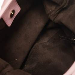 Yves Saint Laurent Pink Suede Small St. Tropez Hobo
