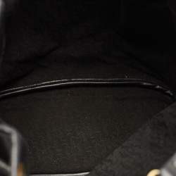 Yves Saint Laurent Black Leather Vintage Bucket Bag