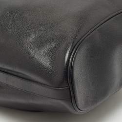 Yves Saint Laurent Black Leather Vintage Bucket Bag