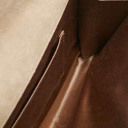 Yves Saint Laurent Beige Patent Leather Belle De Jour Clutch