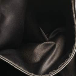 Pre Owned Yves Saint Laurent Mauve Leather Oversized Muse Bag