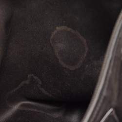 Pre Owned Yves Saint Laurent Burgundy Leather Oversized Muse Bag