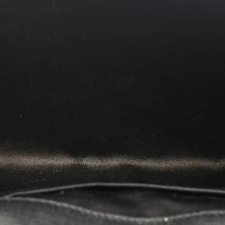 Pre Owned Yves Saint Laurent Black Leather Y-Ligne Clutch