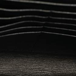 Pre Owned محفظة بسلسلة إيف سان لوران بيل دو جور جلد أسود