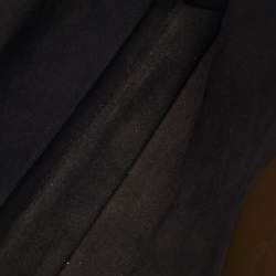 مملوكة مسبقًا حقيبة كتف إيف سان لوران قلاب جلد أسود