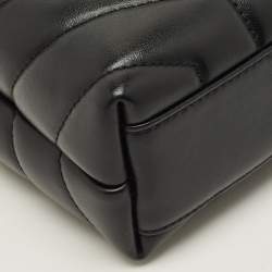 مملوكة مسبقًا حقيبة سان لوران كروس بودي جلد أسود ماتلاسيه تويو لولو