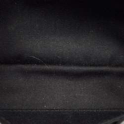 مملوكة مسبقًا حقيبة سان لوران كروس بودي جلد أسود ماتلاسيه تويو لولو