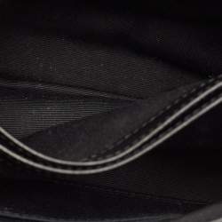 مملوكة مسبقًا حقيبة سان لوران كروس بودي جلد أسود ماتلاسيه تويو لولو