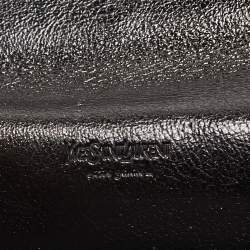 مملوكة مسبقًا Yves Saint Laurent Mombasa Black Leather Continental Wallet
