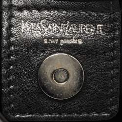 Pre Owned حقيبة سان لوران مومباسا ميني جلد أسود